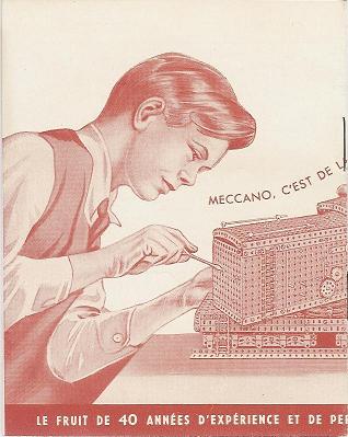 Catalogue Meccano 1949 ? (le dos)